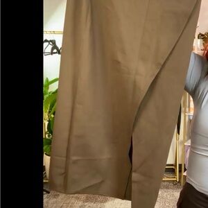 Halara - Olive Green Pencil Skirt with Built-In Shorts